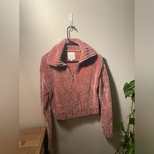 Half zip sweater
